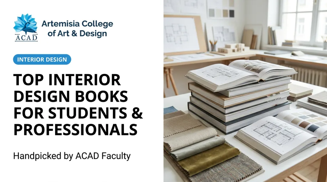 Top Interior Design Books for Students & Professionals