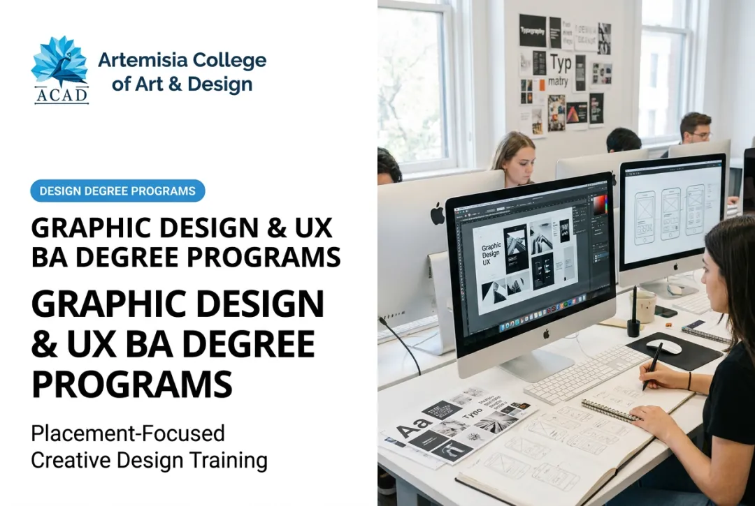 Graphic Design & UX BA Degree Programs