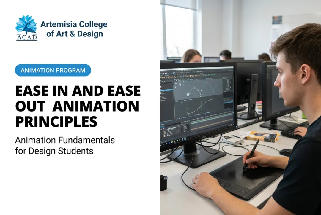 Ease In and Ease Out Animation Principles