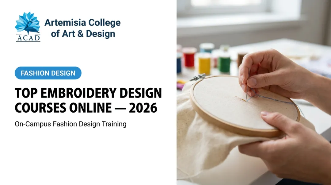 Top Embroidery Design Courses Online — 2026