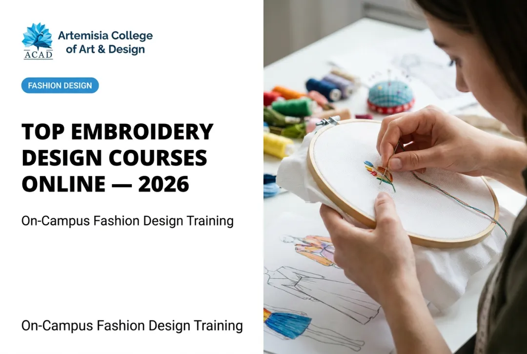 Top Embroidery Design Courses Online — 2026
