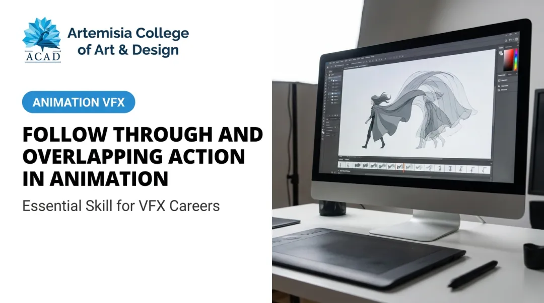 Follow Through and Overlapping Action in Animation
