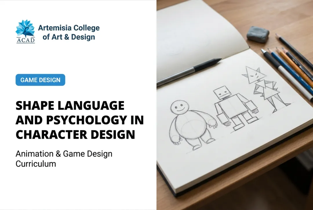 Shape Language and Psychology in Character Design