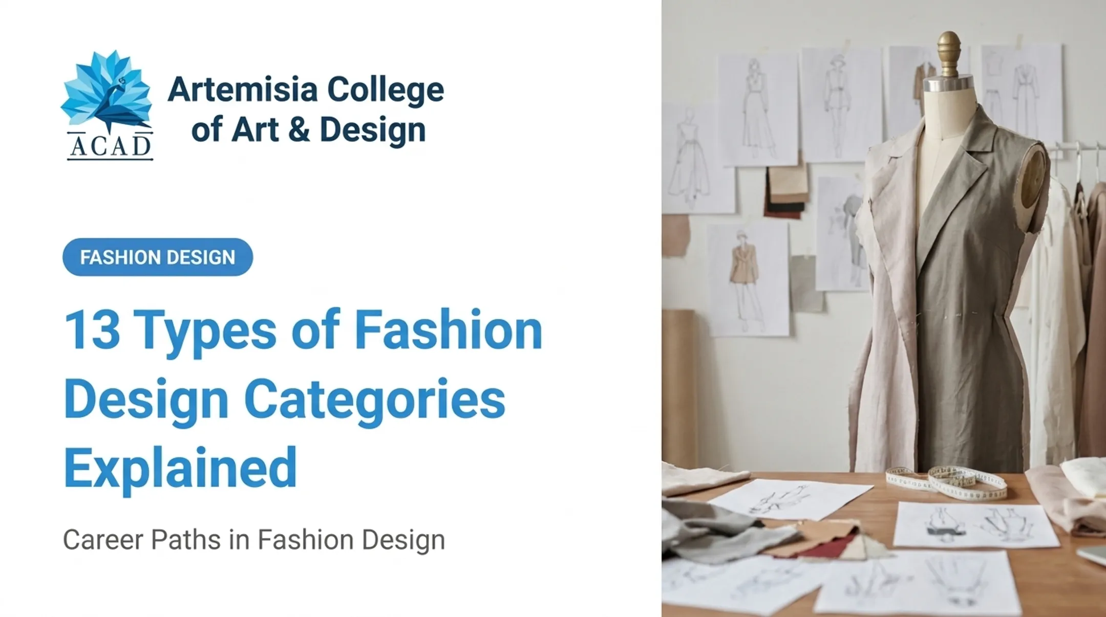 13 Types of Fashion Design Categories Explained