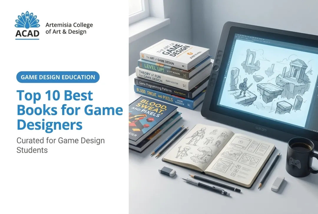 Top 10 Best Books for Game Designers