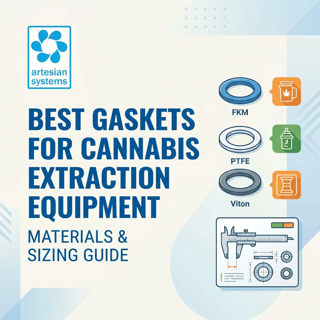 Best Gaskets for Cannabis Extraction Equipment — Materials & Sizing Guide