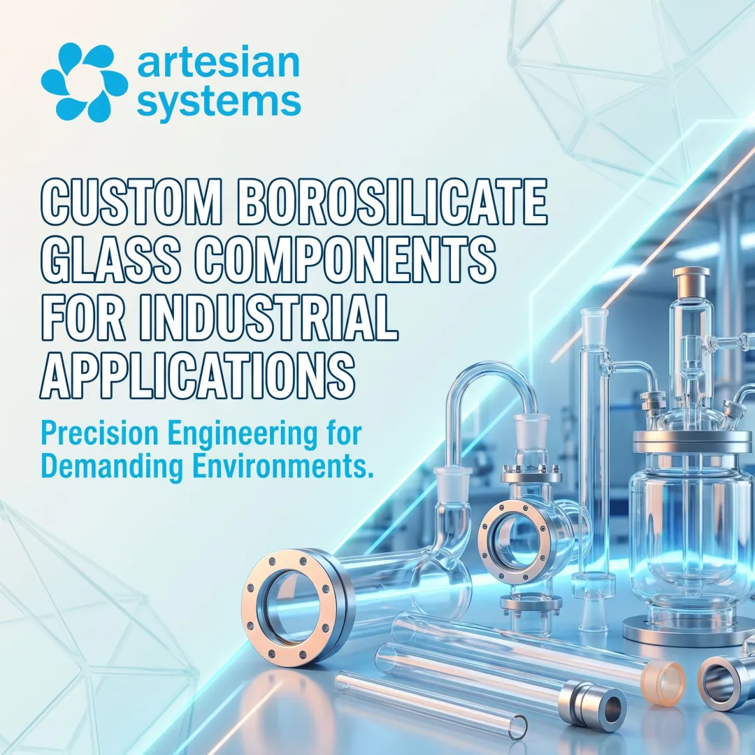 Custom Borosilicate Glass Components for Industrial Applications