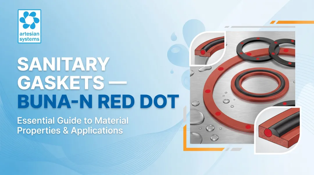 Sanitary Gaskets — BUNA-N Red Dot