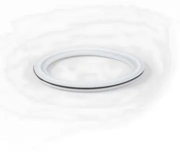 Tri Clamp Unitized Gasket PTFE (Teflon) x EPDM Sanitary Pharmaceutical Grade