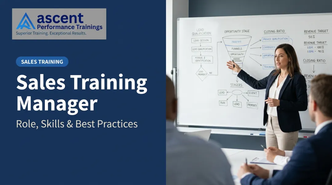 Sales Training Manager: Role, Skills & Best Practices