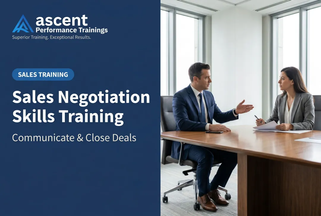 Sales Negotiation Skills Training: Communicate & Close Deals
