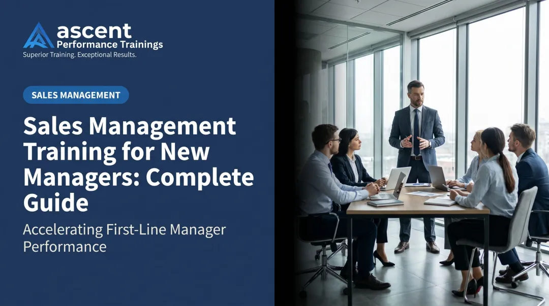 Sales Management Training for New Managers: Complete Guide