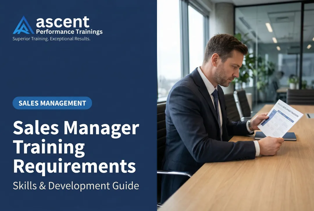 Sales Manager Training Requirements: Skills & Development Guide
