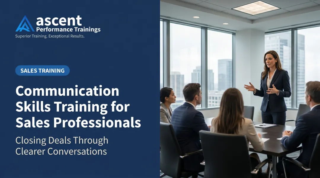 Communication Skills Training for Sales Professionals
