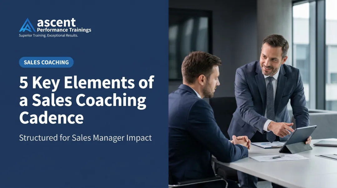 5 Key Elements of a Sales Coaching Cadence