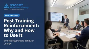 Post-Training Reinforcement: Why and How to Use It
