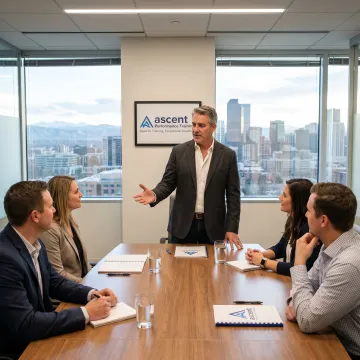 Executive leadership coaching session in Denver