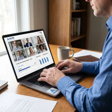 Online leadership training for employee retention