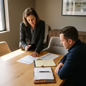 Executive coaching process with leadership planning