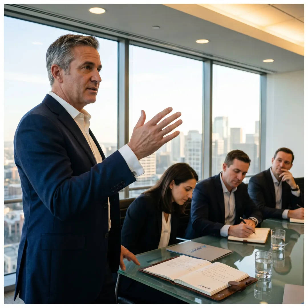 Executive coaching for financial services leaders
