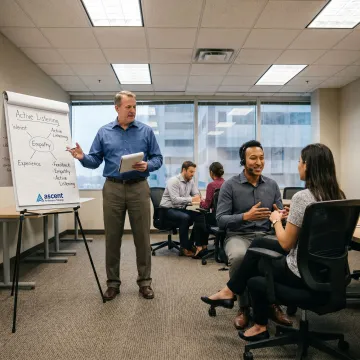 Customer service training process workshop