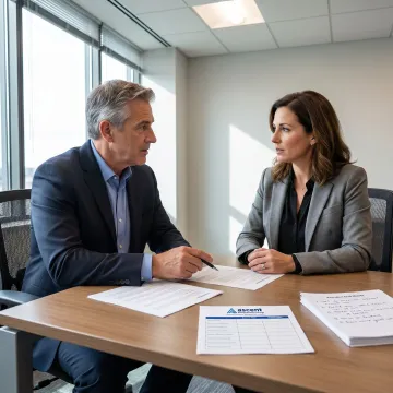 Executive coaching process with leadership planning