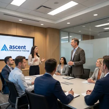 Executive coaching session for leadership presence