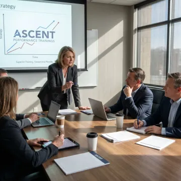 Executive leadership coaching session in Kansas City