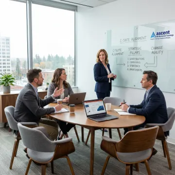 Executive leadership coaching session in Portland