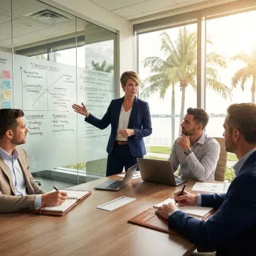 Executive leadership coaching session in Florida