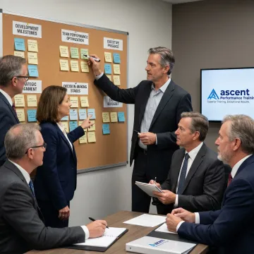 Leadership development planning session