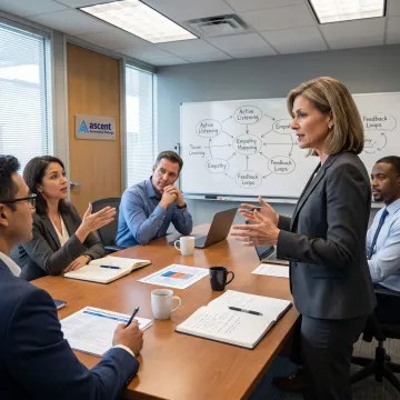 Executive coaching session for emotionally intelligent leadership