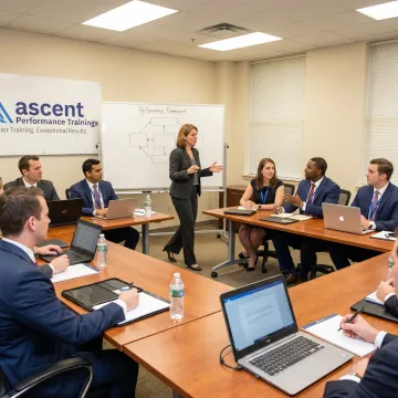 Executive leadership training process session
