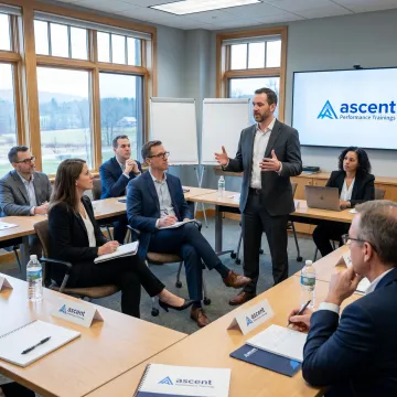 Corporate leadership training workshop in Vermont