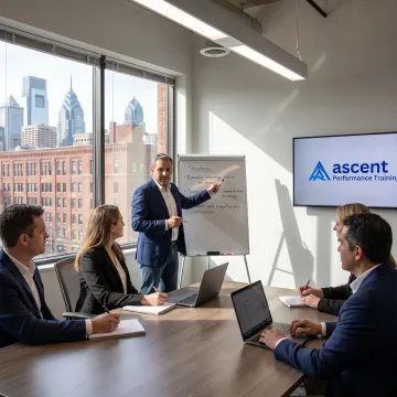 Executive leadership coaching session in Philadelphia