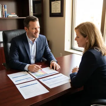 Executive coaching process with leadership planning