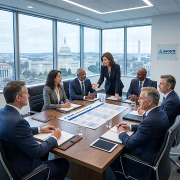 Executive leadership coaching session in Washington DC
