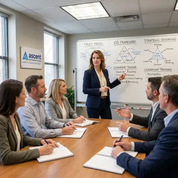 Leadership development workshop for business managers