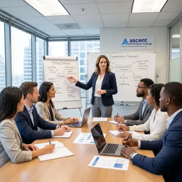 Leadership academy workshop for business professionals