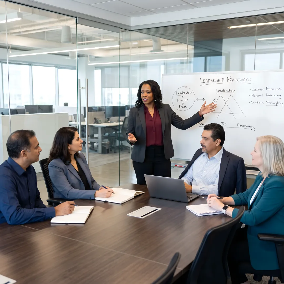 Executive leadership coaching session