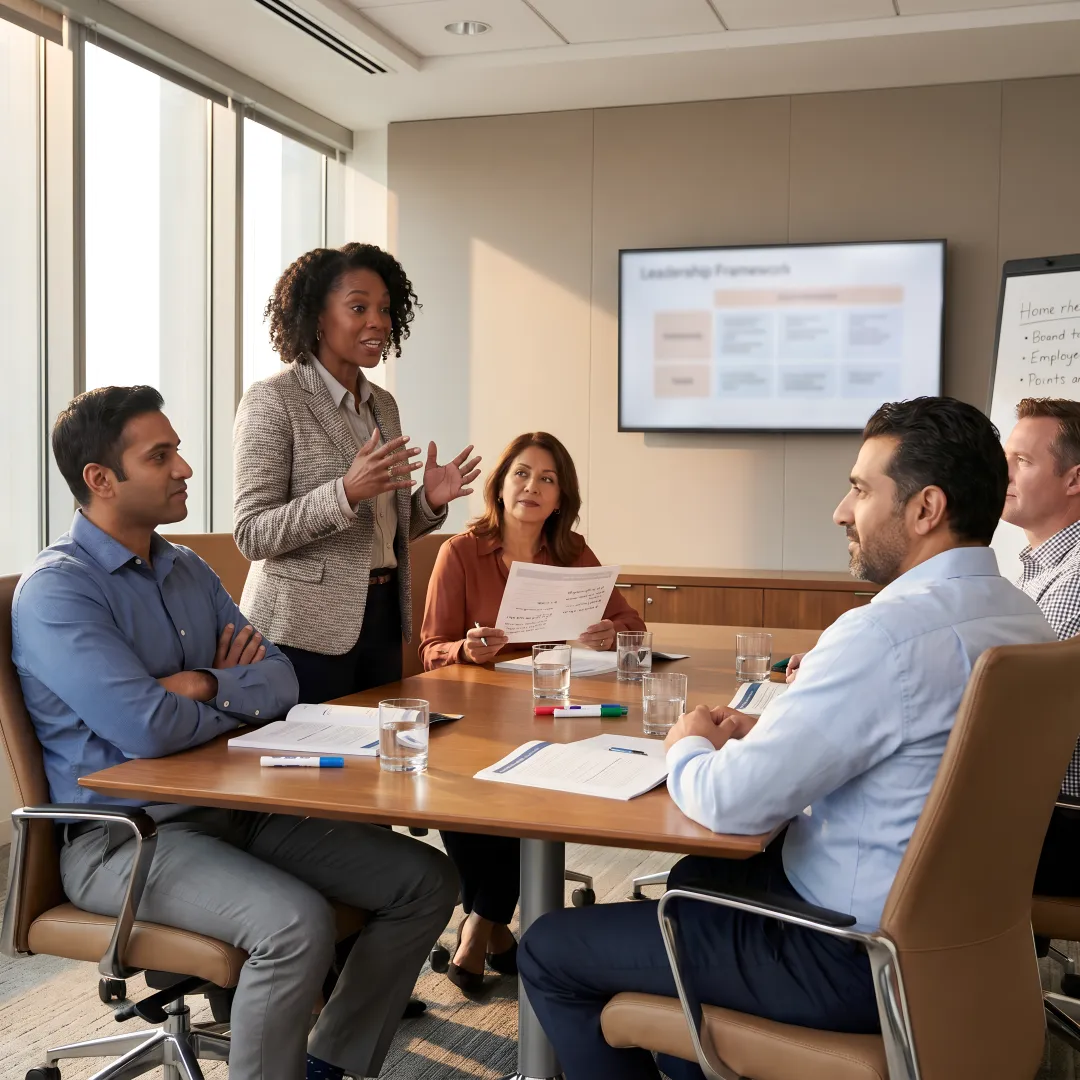 Corporate leadership training workshop in Vermont