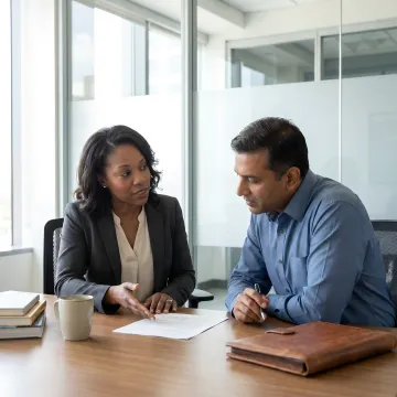 Executive coaching process discussion