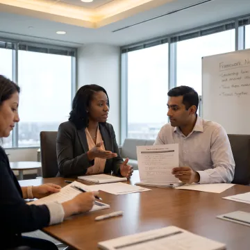 Executive coaching process with leadership strategy planning