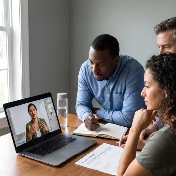 Virtual leadership workshop process