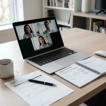 Online coaching process for corporate professionals