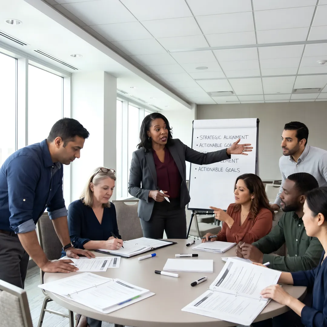 Leadership training facilitator coaching managers
