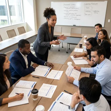 Leadership certification training process