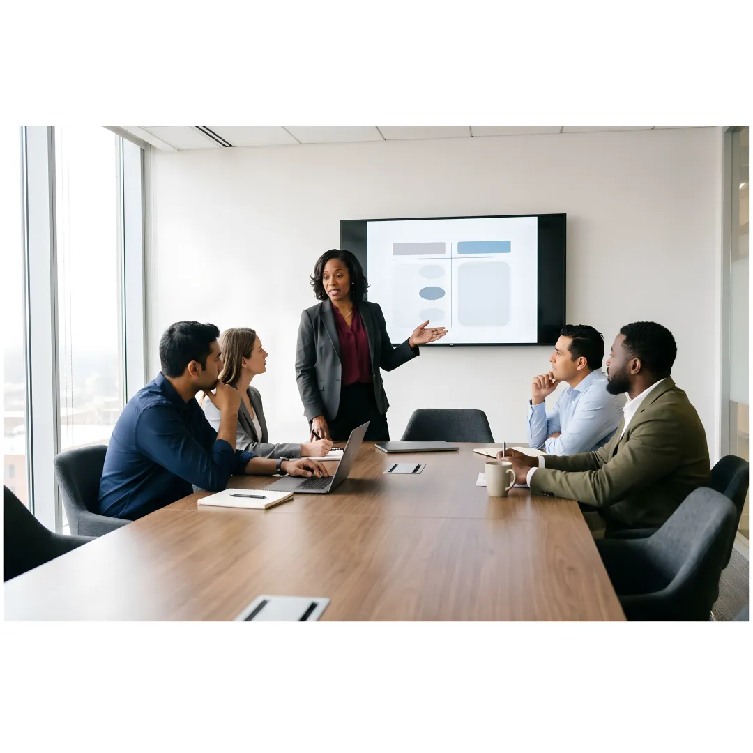 Executive leadership coaching session in Kansas City