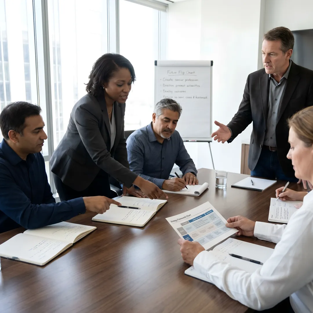 Executive leadership coaching session in Washington DC