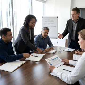 Executive leadership coaching session in Washington DC